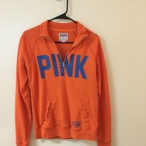 Victoria Secret pink Go Gators Pull Over Sweater